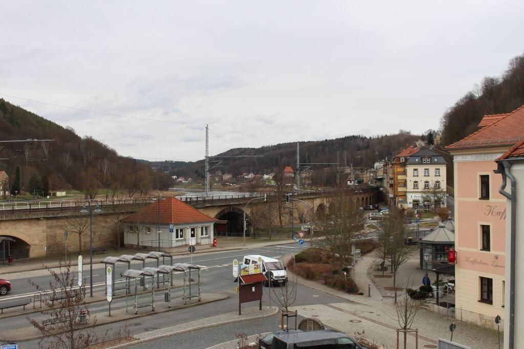 Апартаменты Elbtalblick Koenigstein Im Deutschen Haus Экстерьер фото